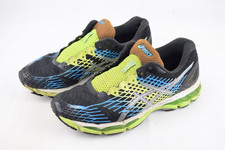 Asics Gel-Nimbus 17 Onyx White Flash Yellow EU 44 US 10 scarpa da corsa uomo T507N