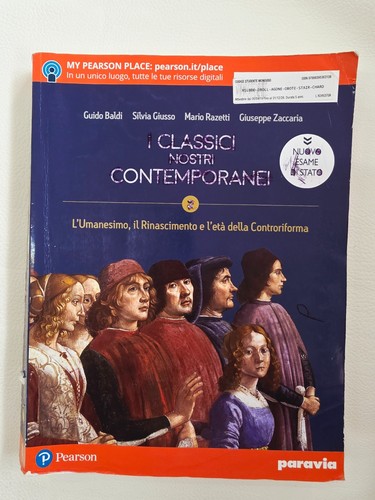 Libro testo i - "i, classici