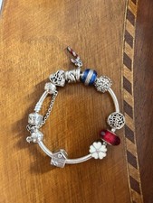 Bracciale pandora con charms - bracciale,