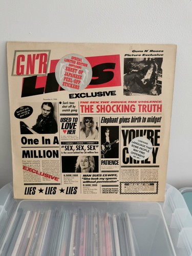 Vinyle tours guns roses - guns,