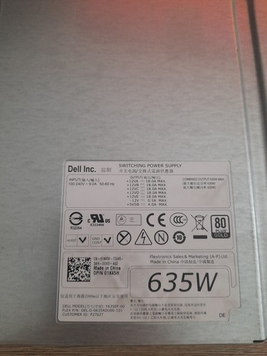 Alimentatore dell 635 - alimentatore, w