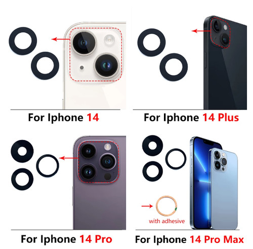 Parti vetro fotocamera