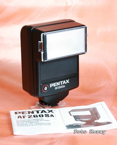 Flash pentax 260sa program - af-260sa,