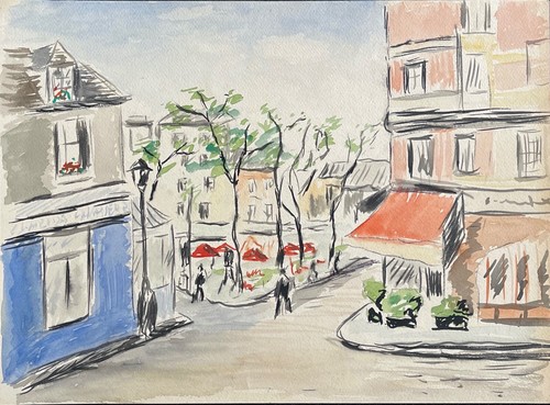 Parigi montmartre clairon - montmartre,