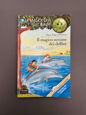 Il Magico Oceano dei Delfini Libro Romanzo Osborne Piemme 2001 Casa Sull'Albero