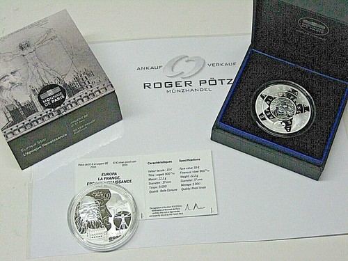 Euro argento francia - 10,