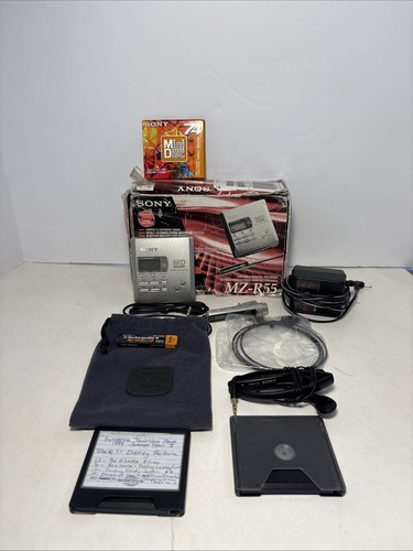 Sony r55 minidisc md - sony, mz-r55