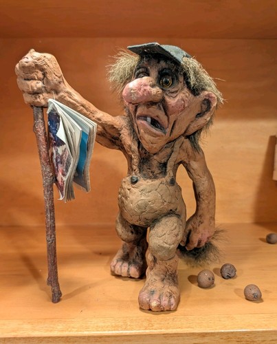 Figurina troll nyform vintage - troll,