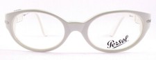 Occhiale da vista Persol vintage donna modello 2520-V colore bianco/acciaio