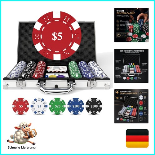 Heitok poker set - set, chips