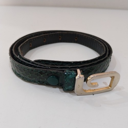 Cintura pitone verde - 105cm, |