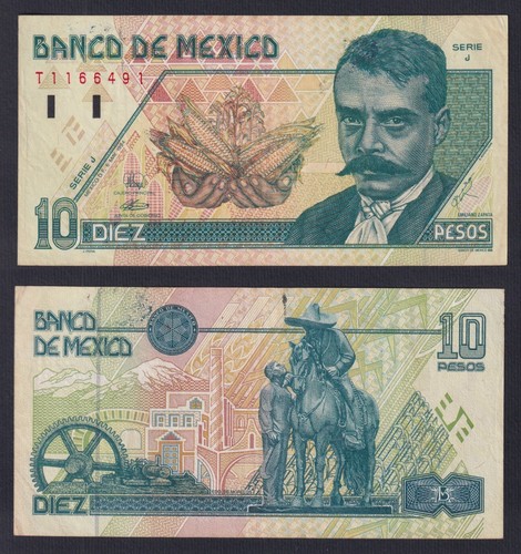 Banconota messico pesos - banconota,