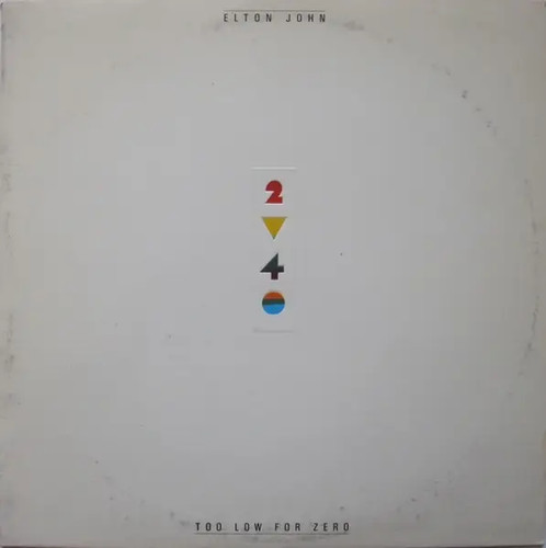 Elton john too low for - john,
