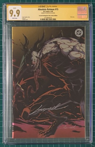 Cgc absolute batman - ss, #15