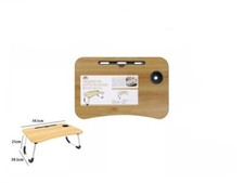 Tavolino Da Letto Spiaggia Porta Pc Pieghevole Comodo  Per Colazione In Legno