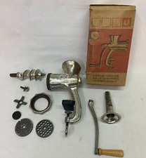 Tritacarne manuale Alfa 1 vintage macina carne d'epoca con scatola originale