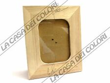 CORNICE PORTAFOTO IN LEGNO - 20xH24cm - OGGETTO IN LEGNO - DECOUPAGE