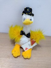 Lelly Peluche Papero con cappello e Papillion anni '90 originale Venturelli
