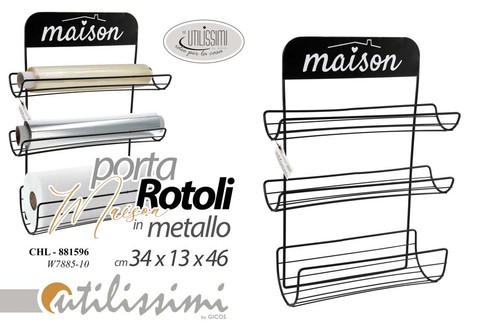 Portarotoli parete 3 - parete,