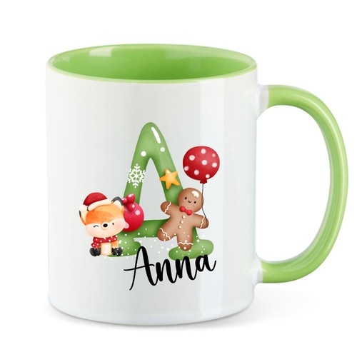 Tazza natalizia personalizzata - tazza,