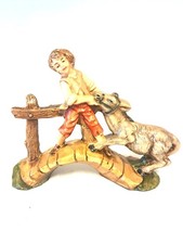 Presepe 10 cm pastore su ponte