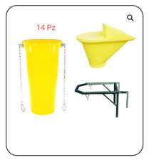 Scivolo detriti, scarico