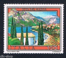 ITALIA 1 FRANCOBOLLO TURISTICA