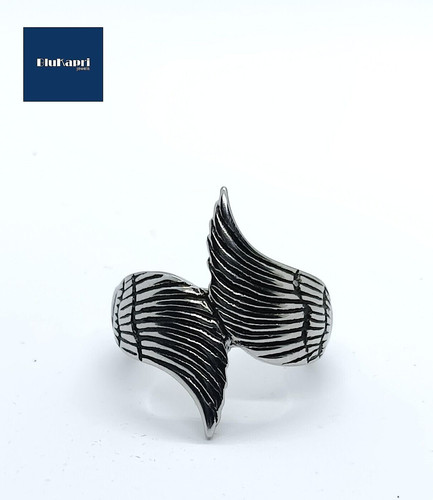 Anello uomo ali angeli fascia - ali,