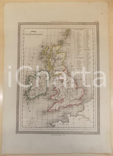 1864 atlante geografico - 1864,