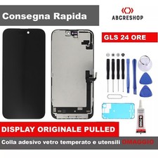 DISPLAY ORIGINALE PULLED APPLE IPHONE 16 PLUS SCHERMO TOUCH SCREEN FRAME NUOVO