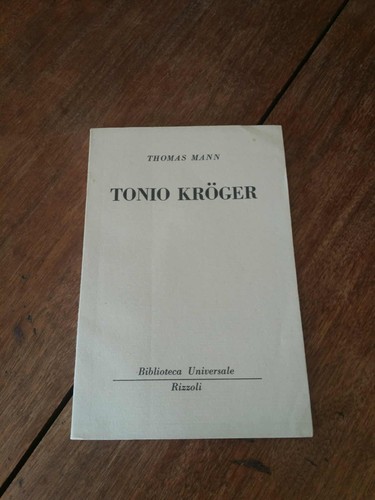 Thomas mann tonio kroger - thomas,