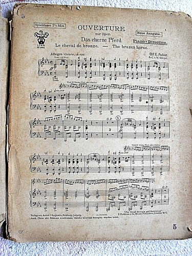 Spartito musicale per violino - musicale,
