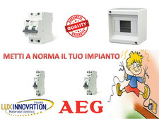 QUADRO ELETTRICO PER APPARTAMENTO COMPLETO DI SALVAVITA E 2 INTERRUTTORI 