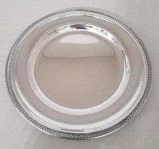 Piatto dolce stile Impero argento 800 piattino diametro 19 Made in Italy