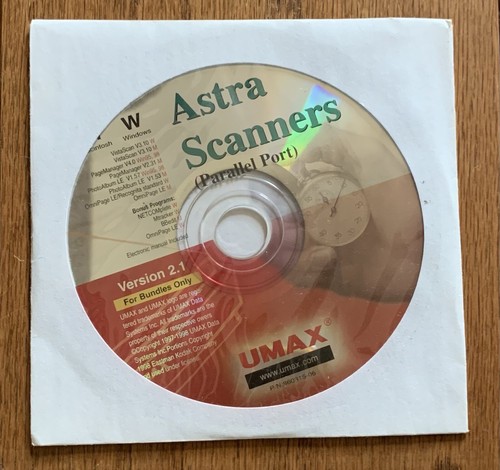 Umax astra scanner - umax,