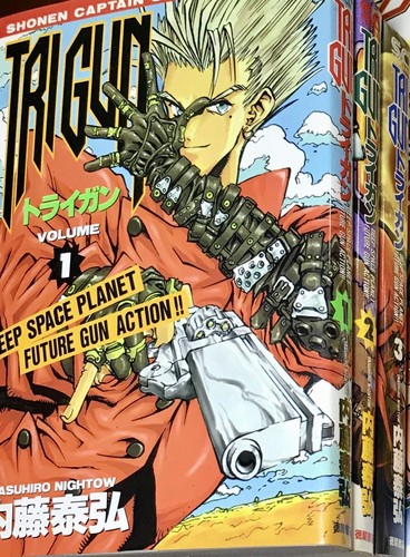 Trigun manga vol 3 set - trigun,