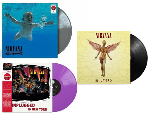 Album lot nirvana nevermind - lot,