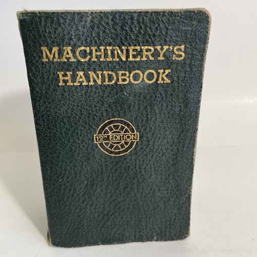Machinery handbook machine - machinery's,