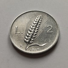 MONETA NON COMUNE 2 LIRE SPIGA