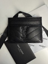 Porta carte in pelle YSL Saint