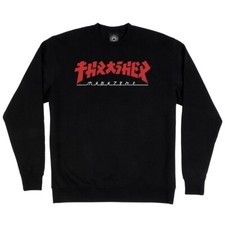 Thrasher Crew Godzilla Black