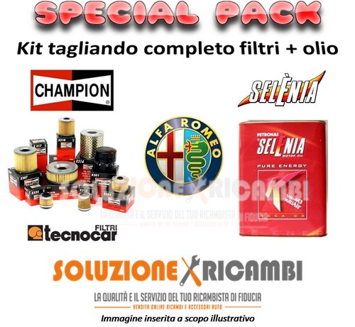 Kit tagliando filtri olio - filtri, e
