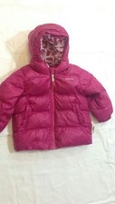Quechua - Giubbotto - colore rosa scuro - con cappuccio - 9/12 mesi - USATO