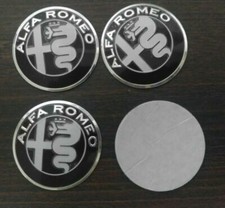 Wheel logos hub cover black