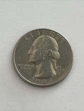 pièce USA Quarter Dollar 1981