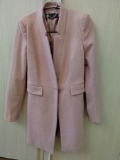 ZARA Cappotto donna lana Rosa