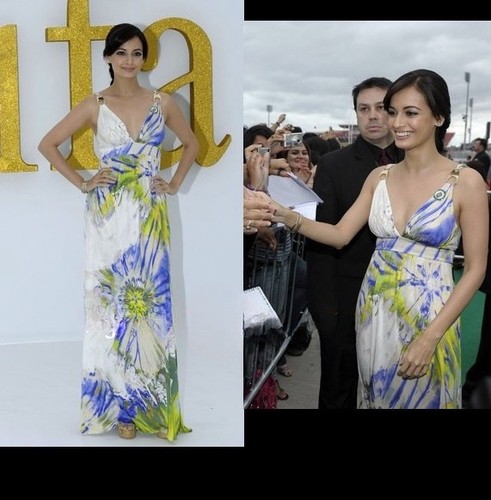 Blumarine abito sera seta - abito,