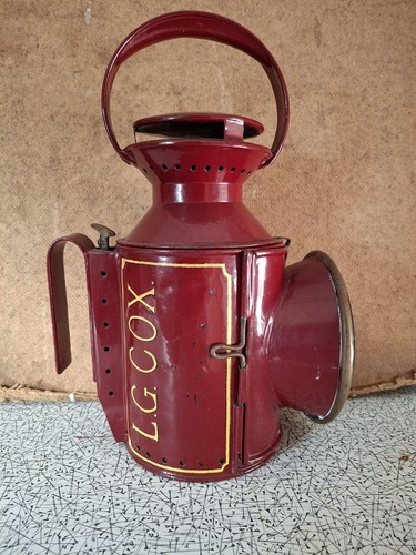 Midland railway hand lamp - midland,