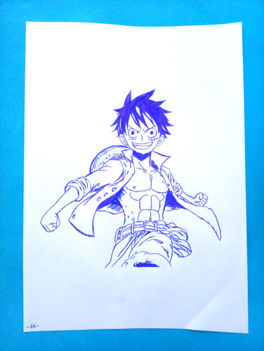 Disegno luffy one piece - luffy,