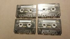 Lotto 25 - 4 audiocassette Sony Cd It II 74 usate
